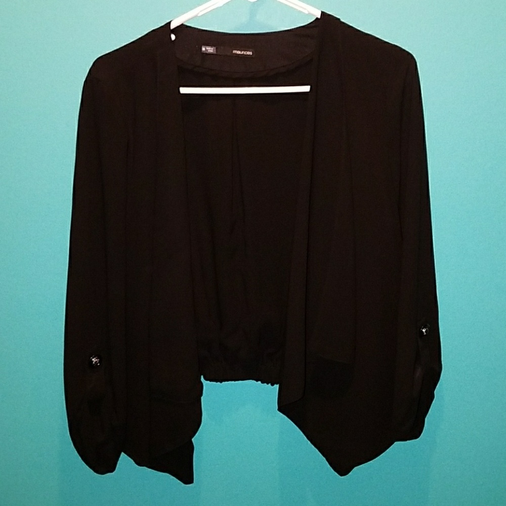 Blazer style over coat